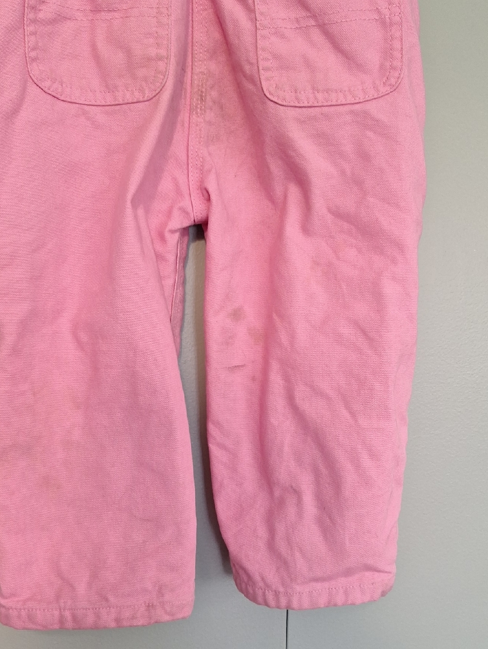 Carhartt Pink Overalls Size 2t - Picture 7 of 9
